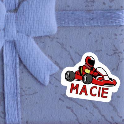 Kartfahrer Aufkleber Macie Gift package Image
