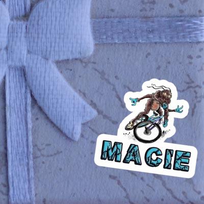 Macie Aufkleber Biker Notebook Image