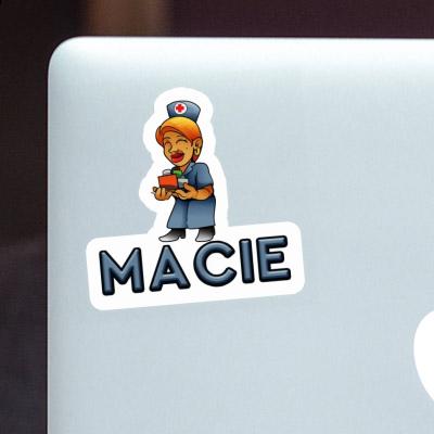 Aufkleber Pflegefachfrau Macie Notebook Aufkleber Pflegefachfrau Macie Gift package Image