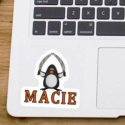 Autocollant Macie Pingouin de combat Notebook Autocollant Macie Pingouin de combat Gift package Image