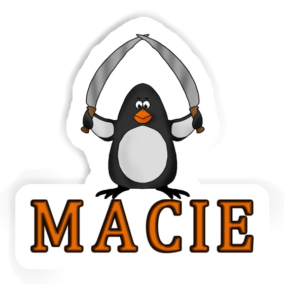 Autocollant Macie Pingouin de combat Laptop Autocollant Macie Pingouin de combat Laptop Image