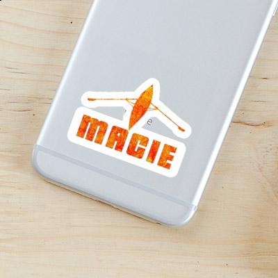 Macie Sticker Rowboat Notebook Macie Sticker Rowboat Gift package Image