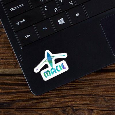 Macie Sticker Rowboat Laptop Macie Sticker Rowboat Laptop Image