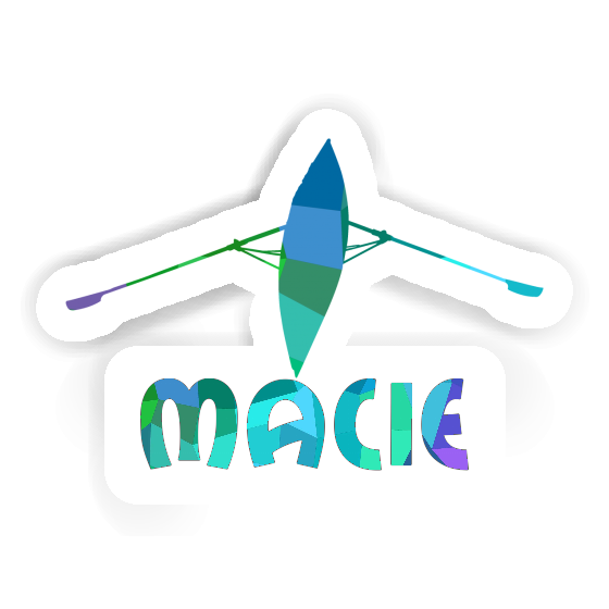 Macie Sticker Rowboat Laptop Image