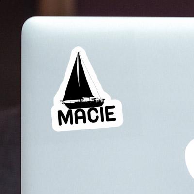 Sticker Macie Sailboat Notebook Sticker Macie Sailboat Gift package Image