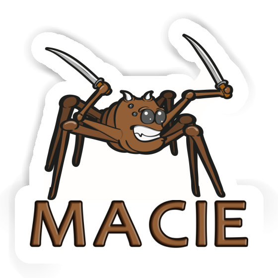 Sticker Macie Kampfspinne Notebook Sticker Macie Kampfspinne Gift package Image