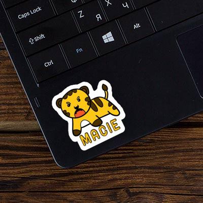 Sticker Macie Tiger Gift package Image