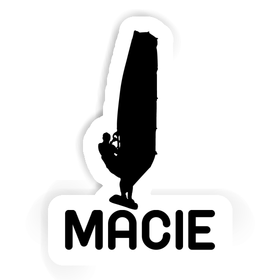 Sticker Macie Windsurfer Notebook Sticker Macie Windsurfer Gift package Image