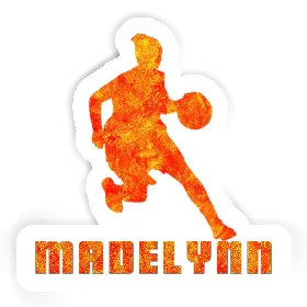 Sticker Basketball Player Madelynn Image