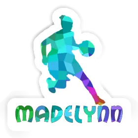 Basketball Player Sticker Madelynn Image