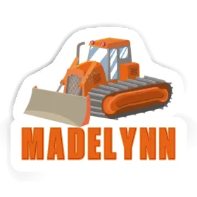 Sticker Madelynn Excavator Image