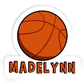 Basketball Ball Sticker Madelynn Image