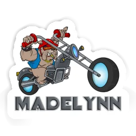 Sticker Madelynn Biker Image