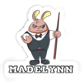 Sticker Billiards Player Madelynn Image