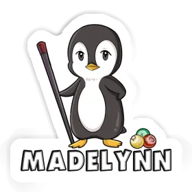 Billiards Player Sticker Madelynn Image