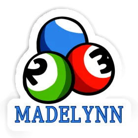 Sticker Billiard Ball Madelynn Image