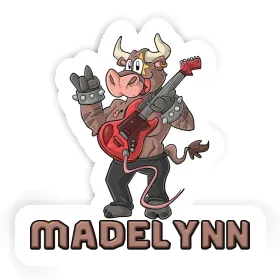 Guitarist Sticker Madelynn Image