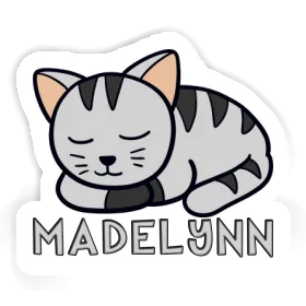 Cat Sticker Madelynn Image