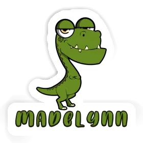 Dinosaur Sticker Madelynn Image