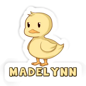 Sticker Madelynn Duck Image