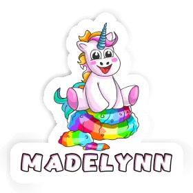 Baby Unicorn Sticker Madelynn Image