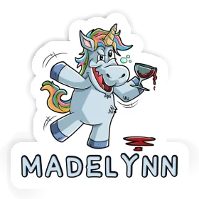 Sticker Madelynn Unicorn Image