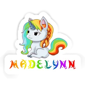 Madelynn Sticker Unicorn Image