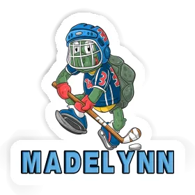 Sticker Madelynn Ice-Hockey Player Image