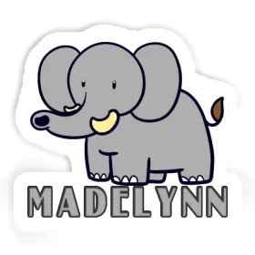 Elephant Sticker Madelynn Image