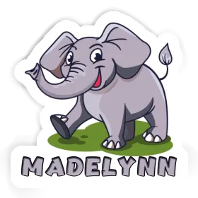 Elephant Sticker Madelynn Image