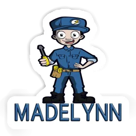 Sticker Electrician Madelynn Image