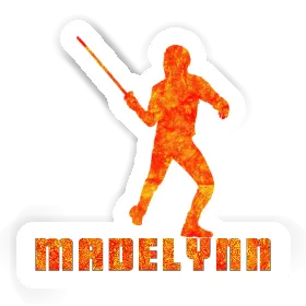 Fencer Sticker Madelynn Image