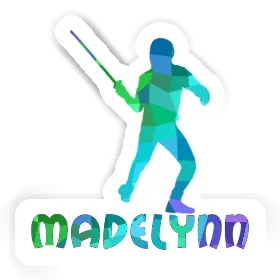 Madelynn Sticker Fencer Image