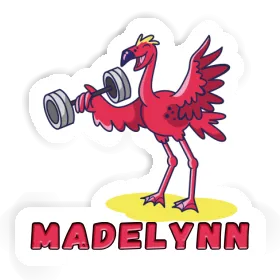 Sticker Madelynn Weight Lifter Image