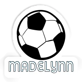 Madelynn Sticker Football Image