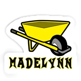 Wheelbarrow Sticker Madelynn Image