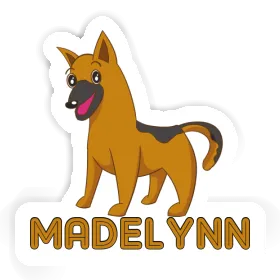 German Shepherd Sticker Madelynn Image