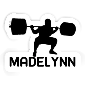 Weightlifter Sticker Madelynn Image