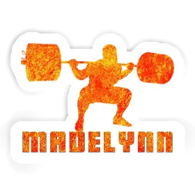 Sticker Madelynn Weightlifter Image