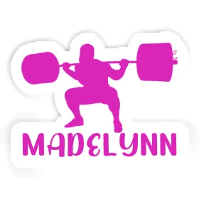 Sticker Weightlifter Madelynn Image