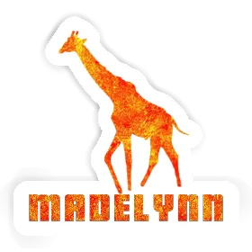 Madelynn Sticker Giraffe Image