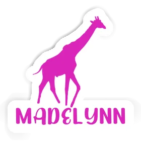 Sticker Madelynn Giraffe Image