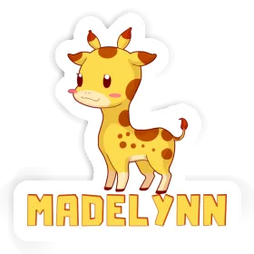 Sticker Madelynn Giraffe Image