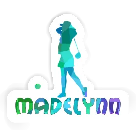 Golfer Sticker Madelynn Image