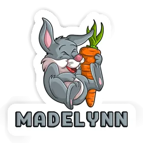 Easter bunny Sticker Madelynn Image