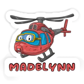 Hélicoptère Autocollant Madelynn Image