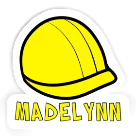 Construction Helmet Sticker Madelynn Image