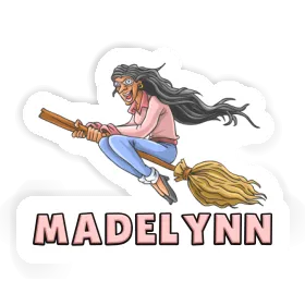 Madelynn Sticker Witch Image