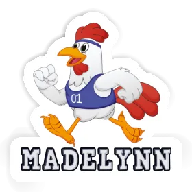 Madelynn Autocollant Poulet Image