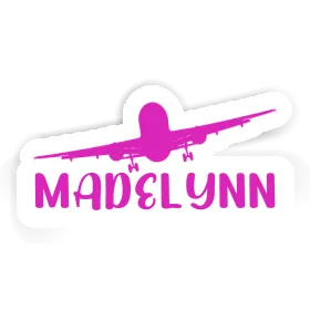 Sticker Airplane Madelynn Image